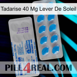 Tadarise 40 Mg Sunrise new15